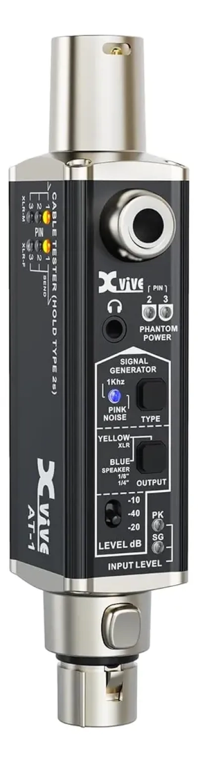Probador De Audio Portátil Con Generador De Señal Y Medidor