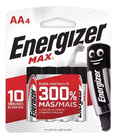 Pila Energizer Aa E-91 Blister 4pcs Peaa