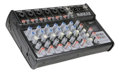 Consola Tecshow Black Ii 8 Usb Bluetooth 8 Canales Phantom