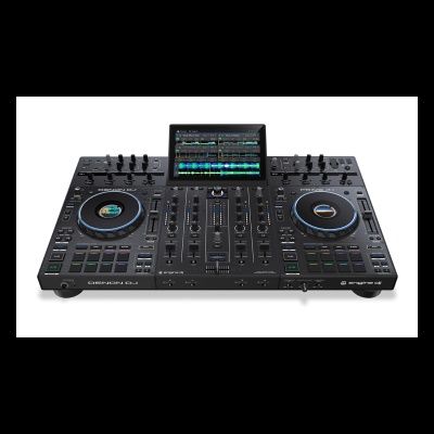 Denon DJ Controlador y mezclador de DJ independiente PRIME 4+