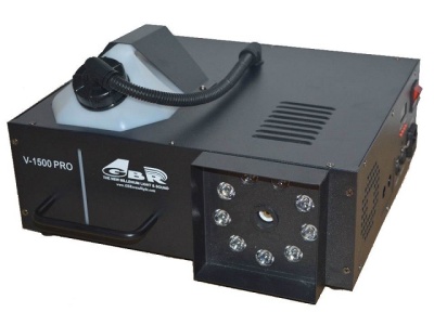 Maquina De Humo Gbr V1500 Pro Dmx Led Rgb Dmx Vertical