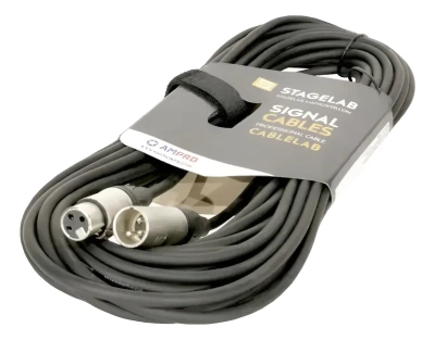 Cable Xlr Macho A Hembra Stagelab Xlr-1m