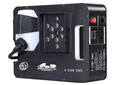 Maquina De Humo Gbr V1500 Dmx Led Rgb Dmx Profesional Multiposicion