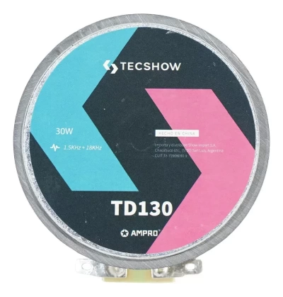 Driver De Titanio Td130 Tecshow 1 Pulgada 30w Rms