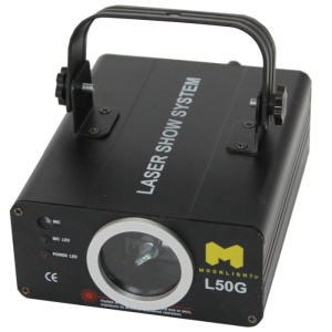 Laser Verde Audioritmico Moon L50G