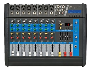 Consola Potenciada Mixer 8 Canales Moon PM802