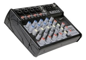Consola De Sonido Mixer Tecshow Black Ii 6 Usb Bluetooth