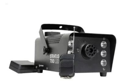 Maquina De Humo Stratus 700 Led Tecshow Control Dj Luces Negro